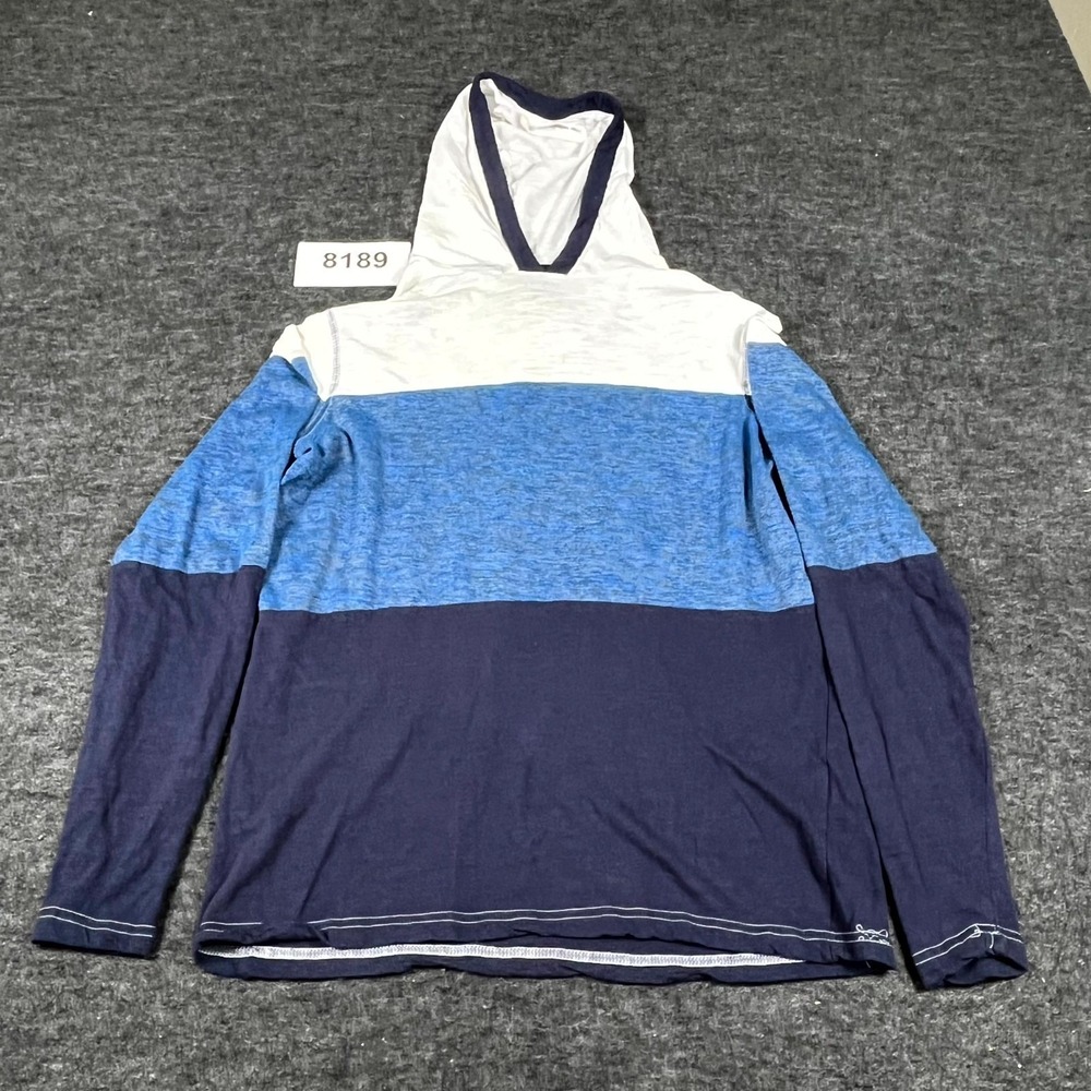 Company 81 Hooded Shirt Men Medium Multicolor Colorblock Casual Outdoor Pullover